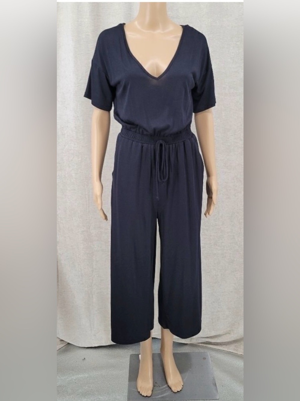 Umgee USA Navy Blue Women's Romper Size Medium